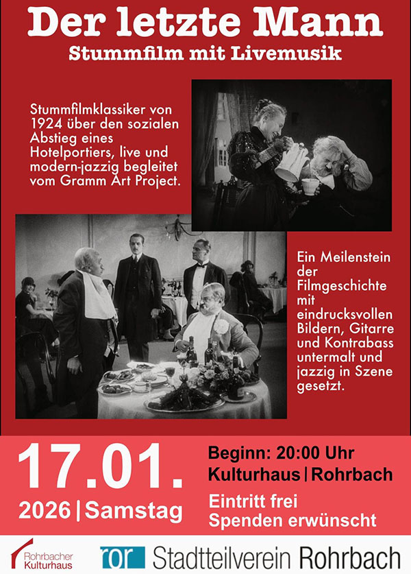 Einladungsplakat (alle Infos im Text).