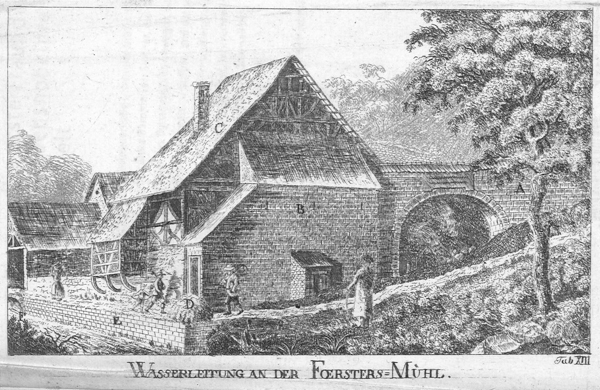 Wasserleitung an der Rohrbacher Förstersmühle